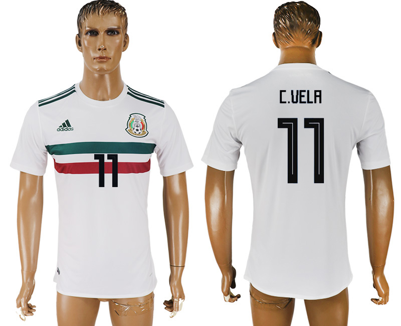 2018 world cup Maillot de foot Mexico #11 C.VELA